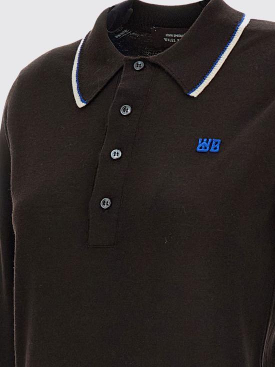 26SS 웨일즈보너 폴로 티셔츠 US26KNS4875 WO04801 Brown - WALES BONNER