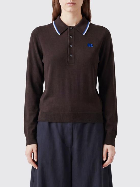 26SS 웨일즈보너 폴로 티셔츠 US26KNS4875 WO04801 Brown