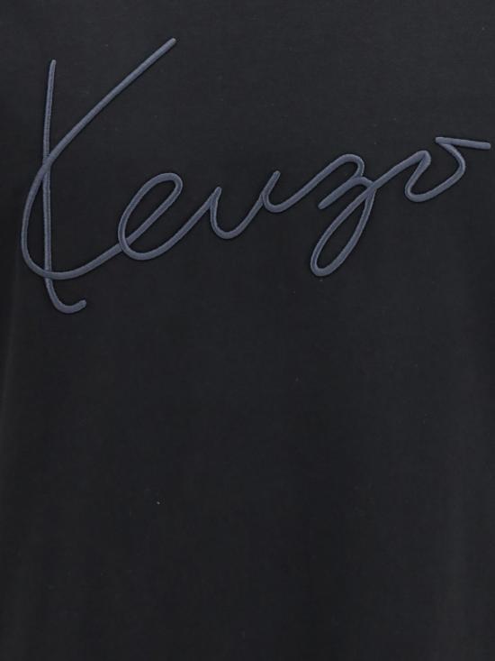 26FW 겐조 반팔 티셔츠 FG65TS2864SG 99J Black - KENZO