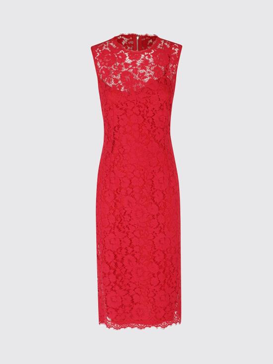 26SS 돌체앤가바나 미디 원피스 F6TJTTHLMII R0026 Red - DOLCE & GABBANA