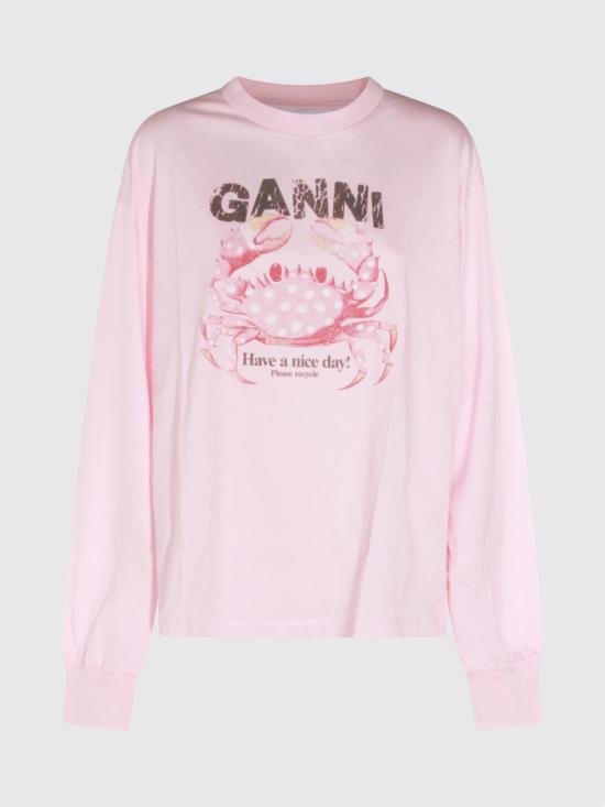 26FW 가니 스웨터 A1050242 868 White - GANNI