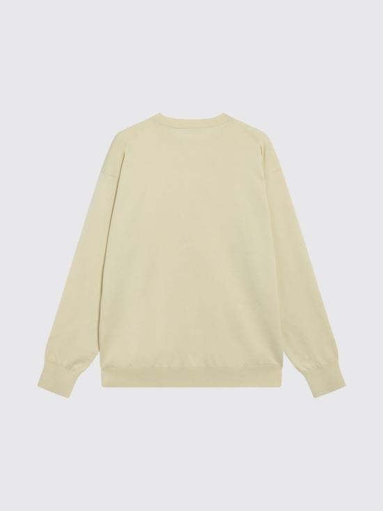 26SS 오라리 긴팔 티셔츠 A26SP02KA YELLOW BEIGE Yellow - AURALEE