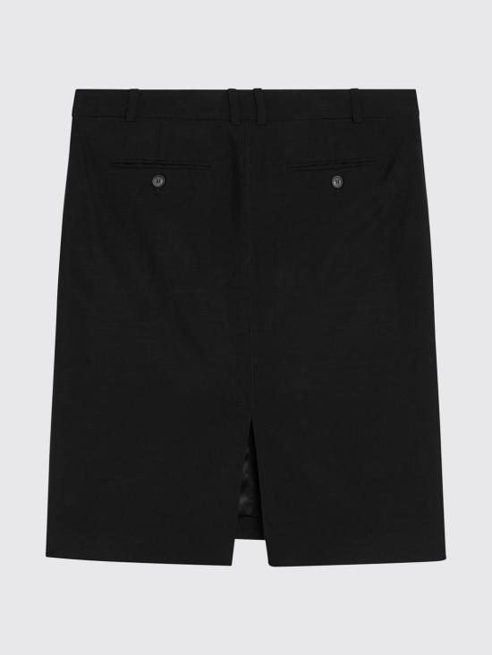 26SS 살바토레 페라가모 스커트 794225 NR Black - SALVATORE FERRAGAMO