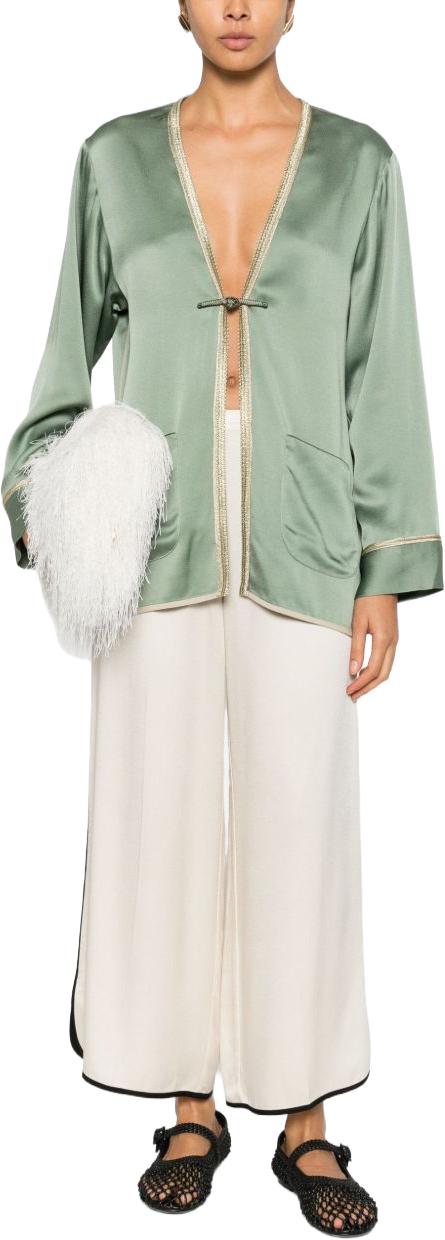 26SS 포르테포르테 자켓 14548MYJACKETKHAKI LIME - FORTE FORTE