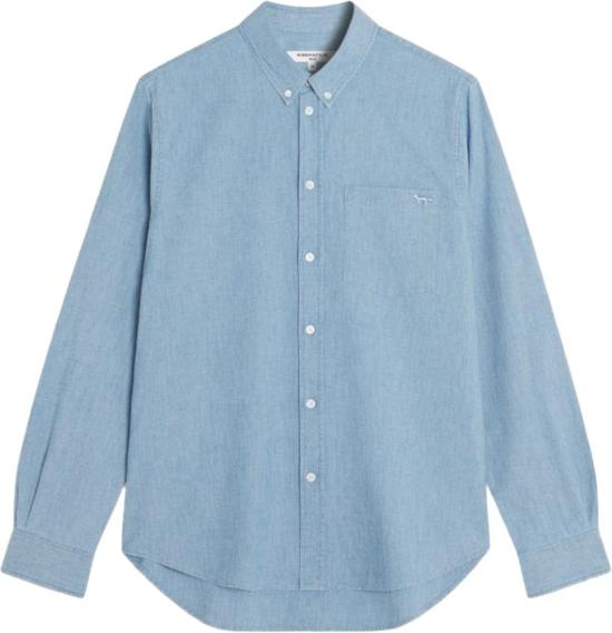 26SS 메종키츠네 셔츠 50797590511902 LICHTBLUE