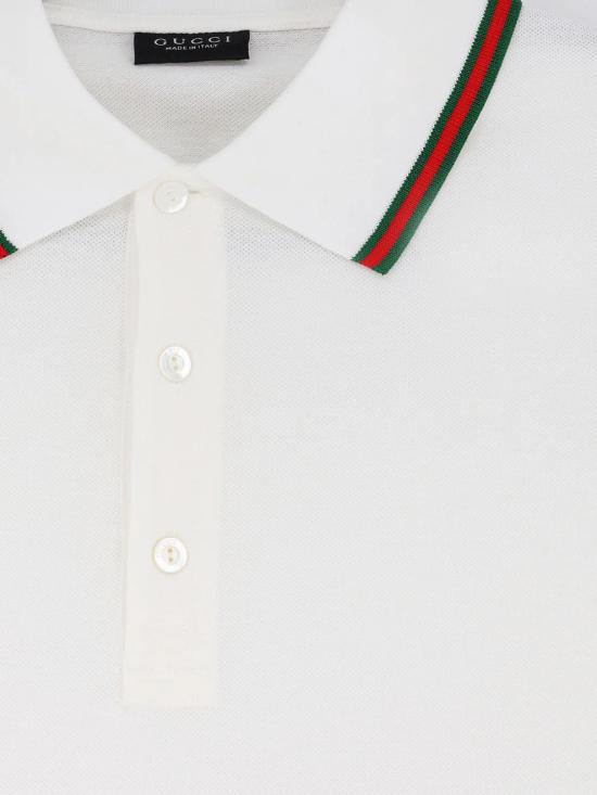 26FW 구찌 폴로 티셔츠 872468XJHX59000 White - GUCCI