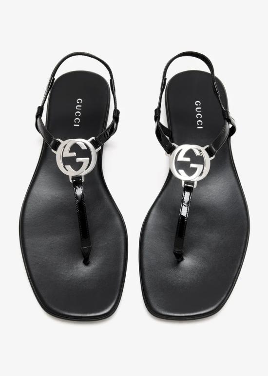26FW 구찌 샌들 874699BKO401000 Black - GUCCI