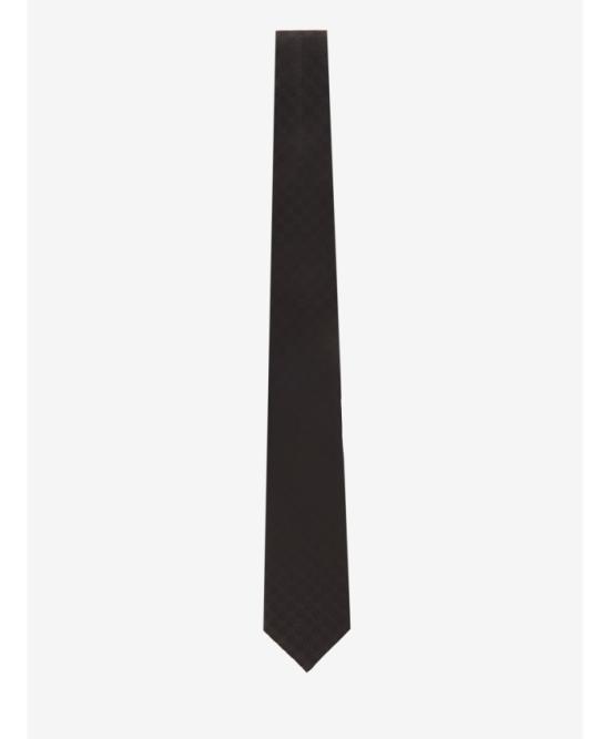 26FW 구찌 GG 패턴 실크 타이 4565204B0021000 Black