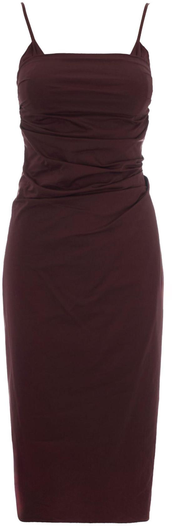 26SS 파트리지아페페 미디 원피스 2A3005A743B887 BROWN