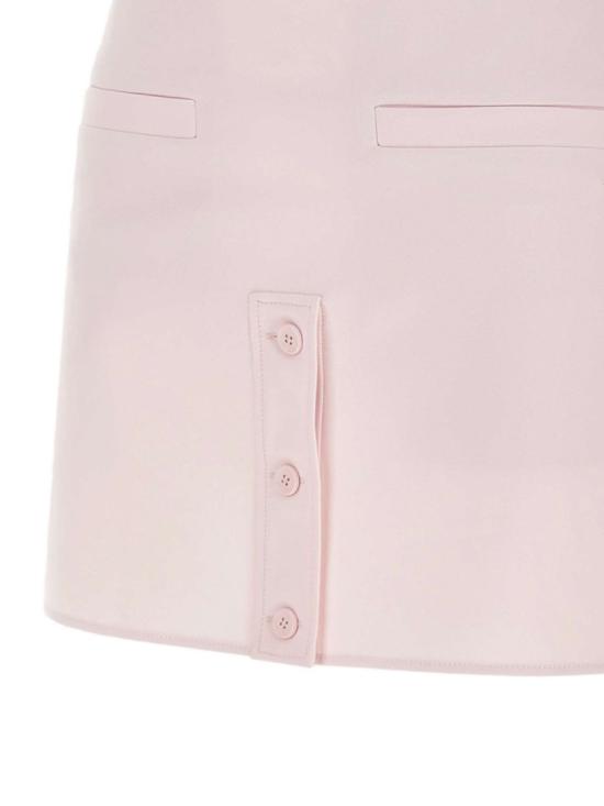 26SS 쿠레쥬 숏 스커트 126CJU330PL0159 5022 Pink - COURREGES