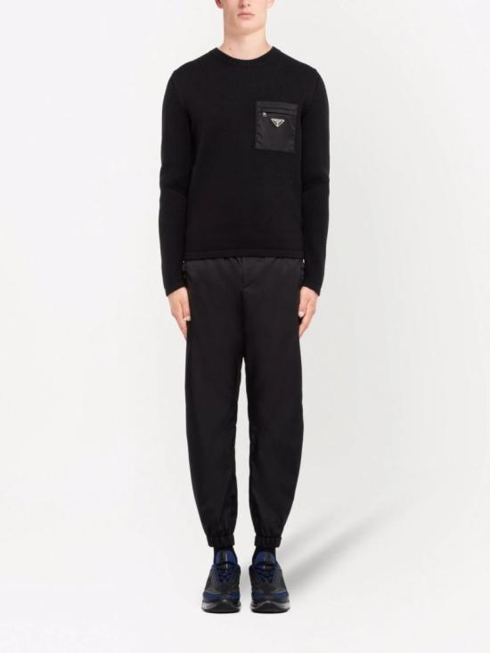 26FW 프라다 스웨터 UMB049 1W4X Black - PRADA