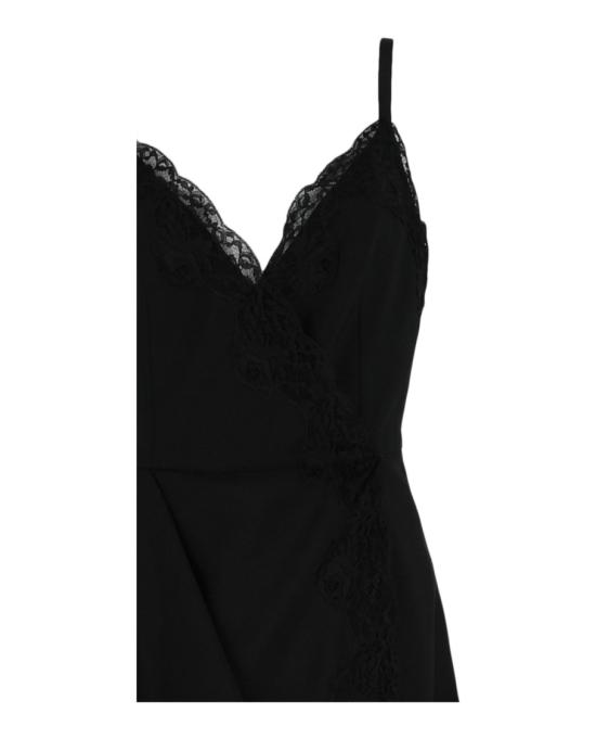  알렉산더 맥퀸 미디 원피스 709251 QJACX 1000 00002 44 Black - ALEXANDER MCQUEEN