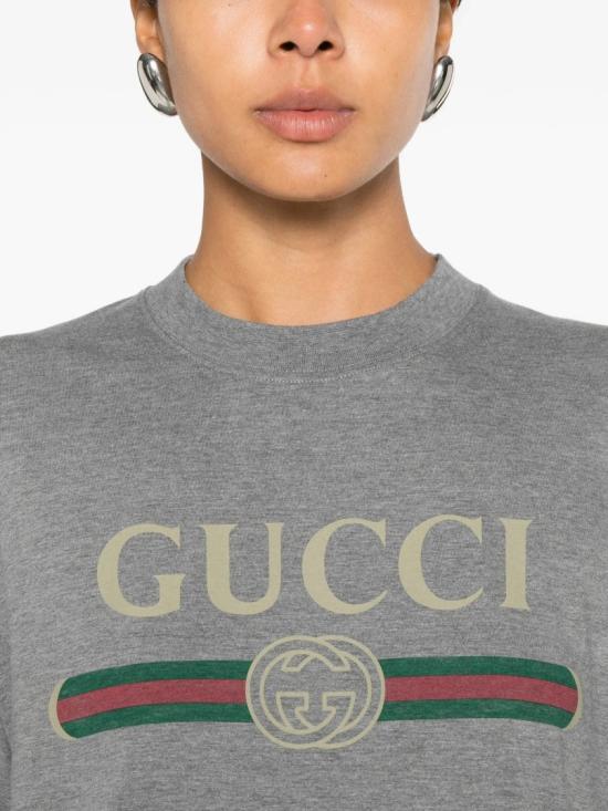 26FW 구찌 반팔 티셔츠 865015 XJH1R Grey - GUCCI