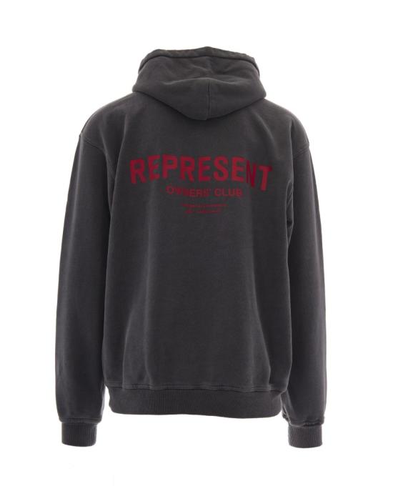 26FW 리프레젠트 후드 티셔츠 9783285 Black - REPRESENT