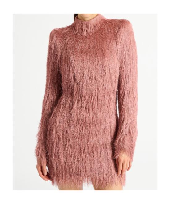 26FW 발망 숏 원피스 HF1R8975XM06 0EZ Pink - BALMAIN