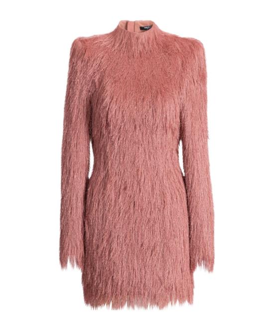26FW 발망 숏 원피스 HF1R8975XM06 0EZ Pink