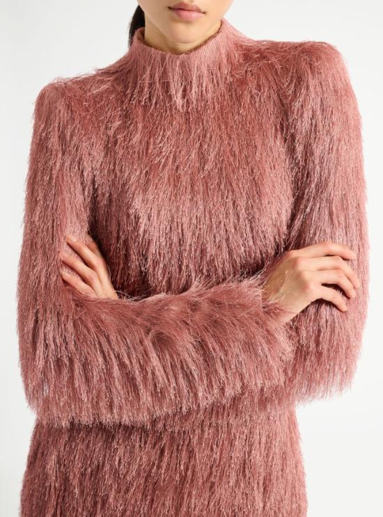 26FW 발망 숏 원피스 HF1R8975XM06 0EZ Pink - BALMAIN