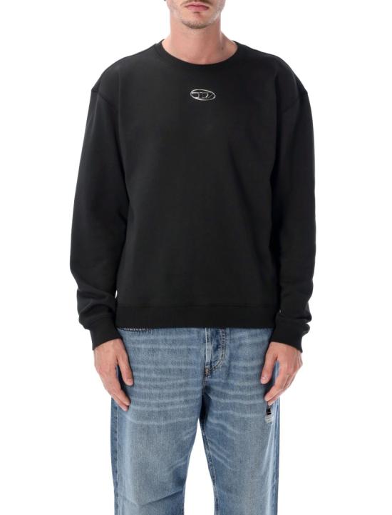 26FW 디젤 S-NORM 스웻셔츠 A204460BKBW900 Black