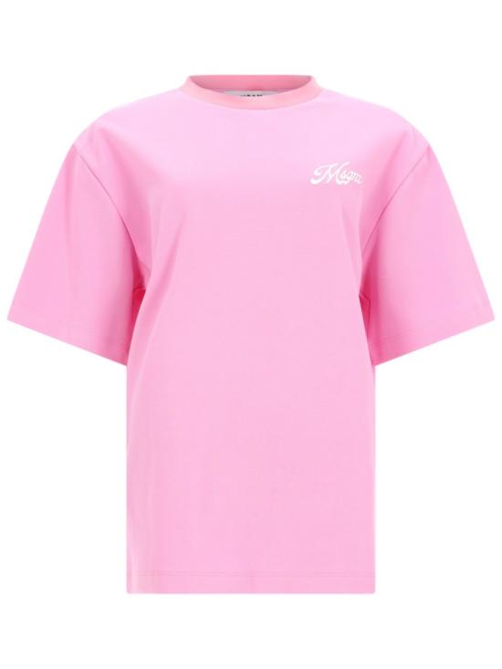 26SS 엠에스지엠 반팔 티셔츠 4041MDM113 26712612 Pink