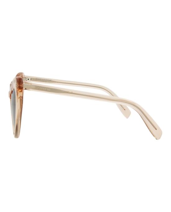  생로랑 루루 하트 모양 아세테이트 선글라스 SL181LOULO 30001643 020 Neutrals - SAINT LAURENT