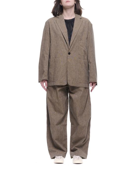 26FW Eat Dust 673 수트 자켓 W B 001 GGC 121 Brown - EAT DUST