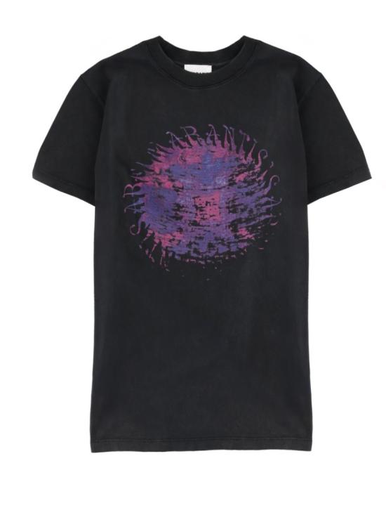 26SS 이자벨마랑에뚜왈 조엘린 티셔츠 TS0147FA D1N04E02FK Black