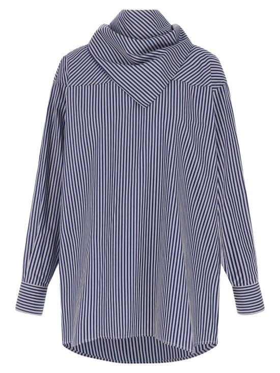 25FW 아미 울 롱 슬리브 반다나 블라우스 UTP801 CO01334901 Neutrals - AMI