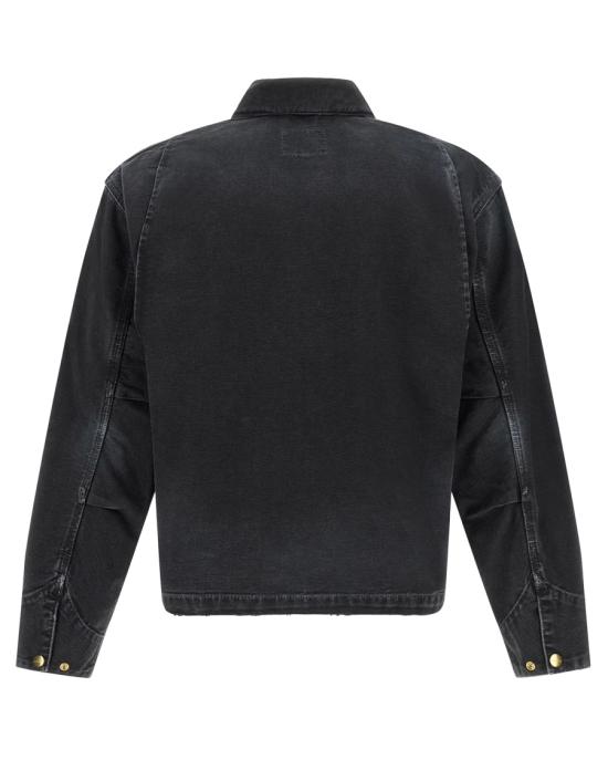 26FW 칼하트 WIP 데님 자켓 5075500 Black - CARHARTT WIP