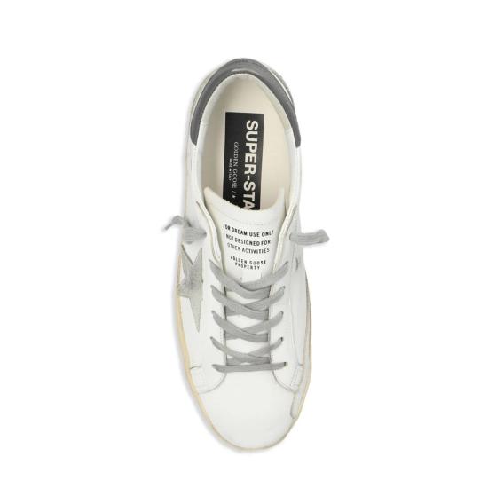 26SS 골든구스 스웨이드 스타 슈퍼스타 클래식 스니커즈 GWF00102F006113 11915 WH ICE DRK GRY - GOLDEN GOOSE