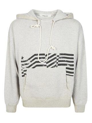 26SS 골든구스 후드 티셔츠 GUP02545P002381 60513 ALLUMINIUM MEL GREY