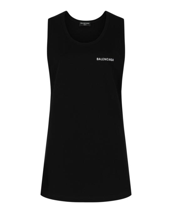  발렌시아가 루즈 탱크탑 697880 TMVM3 1070 00008 XS Black