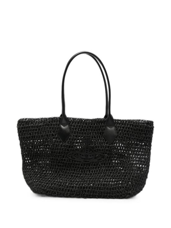 26SS 비비안웨스트우드 토트백 4D03000DU W01GT N401 Black