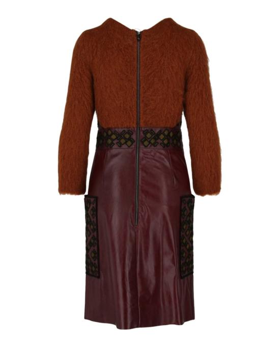  보테가베네타 미디 원피스 529394 VES80 6398 40 Black - BOTTEGA VENETA