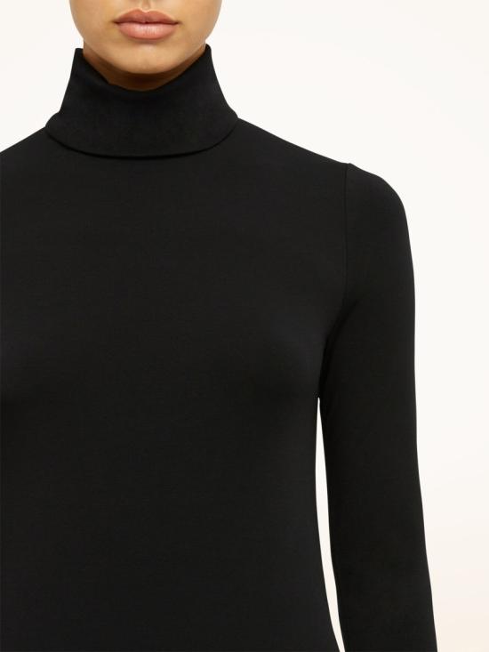  월포드 터틀넥 56216 Black - WOLFORD
