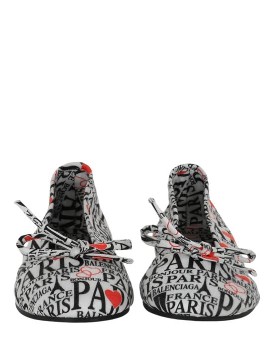  발렌시아가 플랫 슈즈 815546 W2H86 8916 10109 38 White - BALENCIAGA
