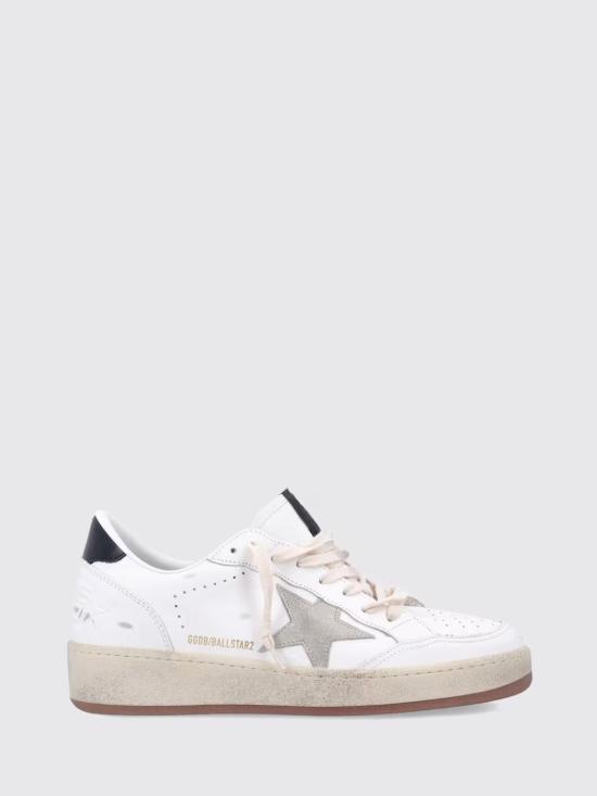 26SS 골든구스 스웨이드 스타 볼스타 스니커즈 GMF00804F006970 10220 WHITE ICE BLACK