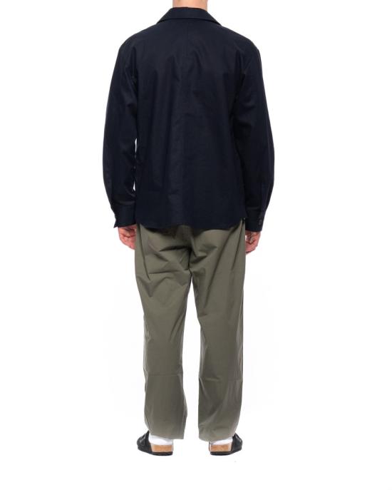25FW 파올로페코라 긴팔 셔츠 L101 Black - PAOLO PECORA MILANO