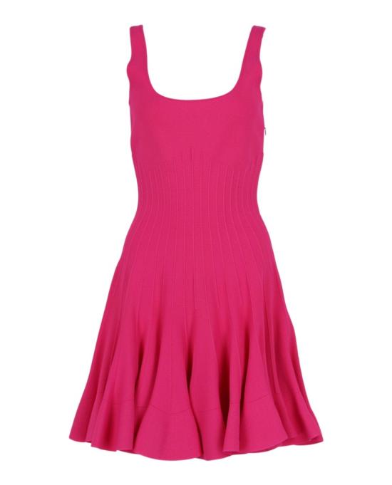  알렉산더 맥퀸 미디 원피스 698389 Q1A0N 5084 60010 L Pink