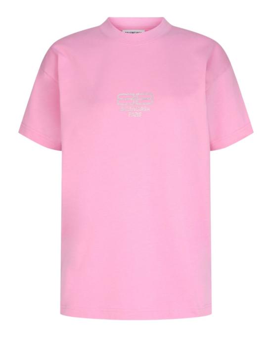  발렌시아가 반팔 티셔츠 612965 TMVP2 5504 91803 M Pink