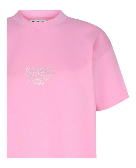  발렌시아가 반팔 티셔츠 612965 TMVP2 5504 91803 M Pink - BALENCIAGA