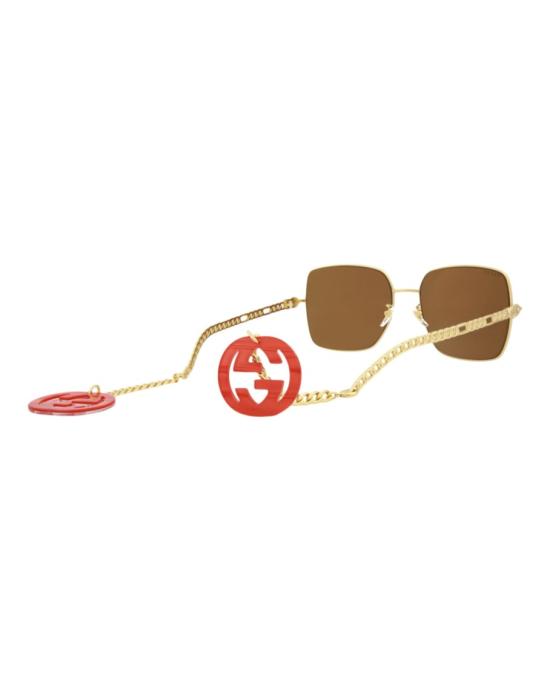  구찌 선글라스 GG0724S 30008881 002 70043 NS Gold - GUCCI
