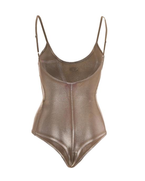 26FW 디젤 바디수트 티셔츠 7895088 Brown - DIESEL