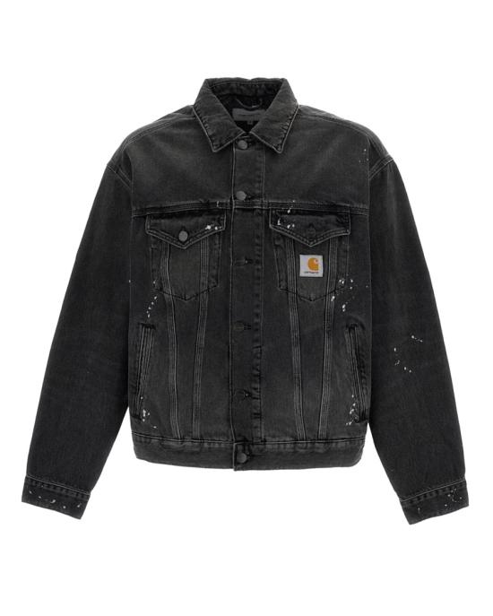 26FW 칼하트 WIP 데님 자켓 7409031 Black