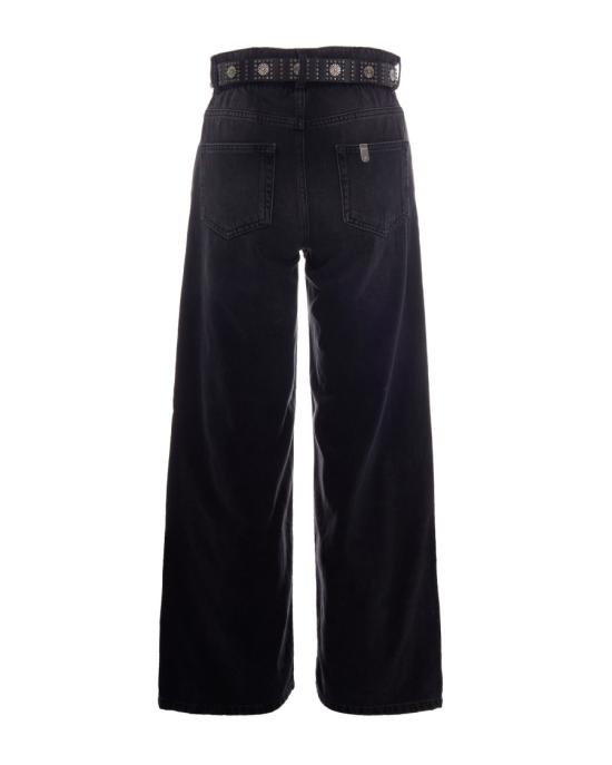 26FW 리우조 데님 팬츠 2794564 Black - LIU JO