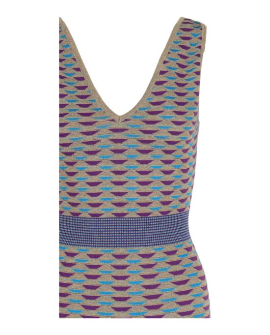  엠 미쏘니 미디 원피스 S24UG1G BK01E6 SM9WD 70300 L Grey - M MISSONI