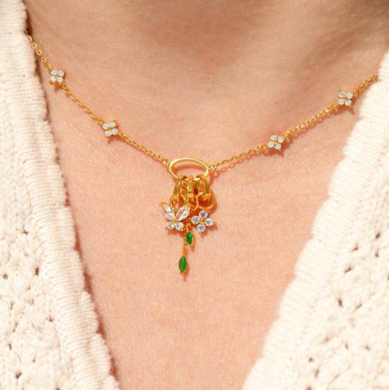  Girls Crew Jewelry 목걸이/팬던트 걸스 크루 주얼리 가든 쉬머 목걸이 - OTHER BRANDS