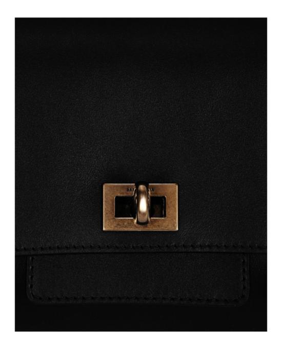 발렌시아가 벨 에어 스몰 클러치 834943 2ABAV 1000 00438 NS Black - BALENCIAGA