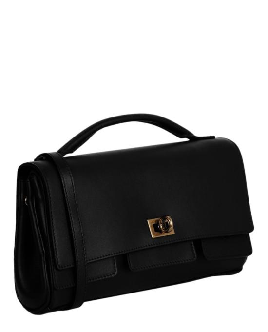  발렌시아가 벨 에어 스몰 클러치 834943 2ABAV 1000 00438 NS Black - BALENCIAGA