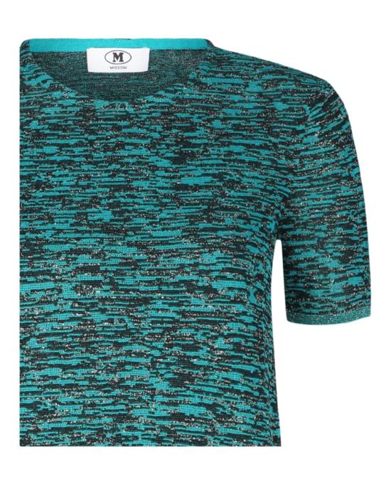  엠 미쏘니 미디 원피스 S23UG0D BK041J S613Q 40088 M Blue - M MISSONI