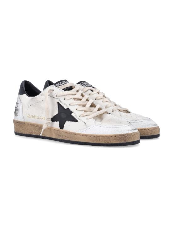 26FW 골든구스 볼스타 레더 스타 스니커즈 GMF00117F00377110283 White - GOLDEN GOOSE